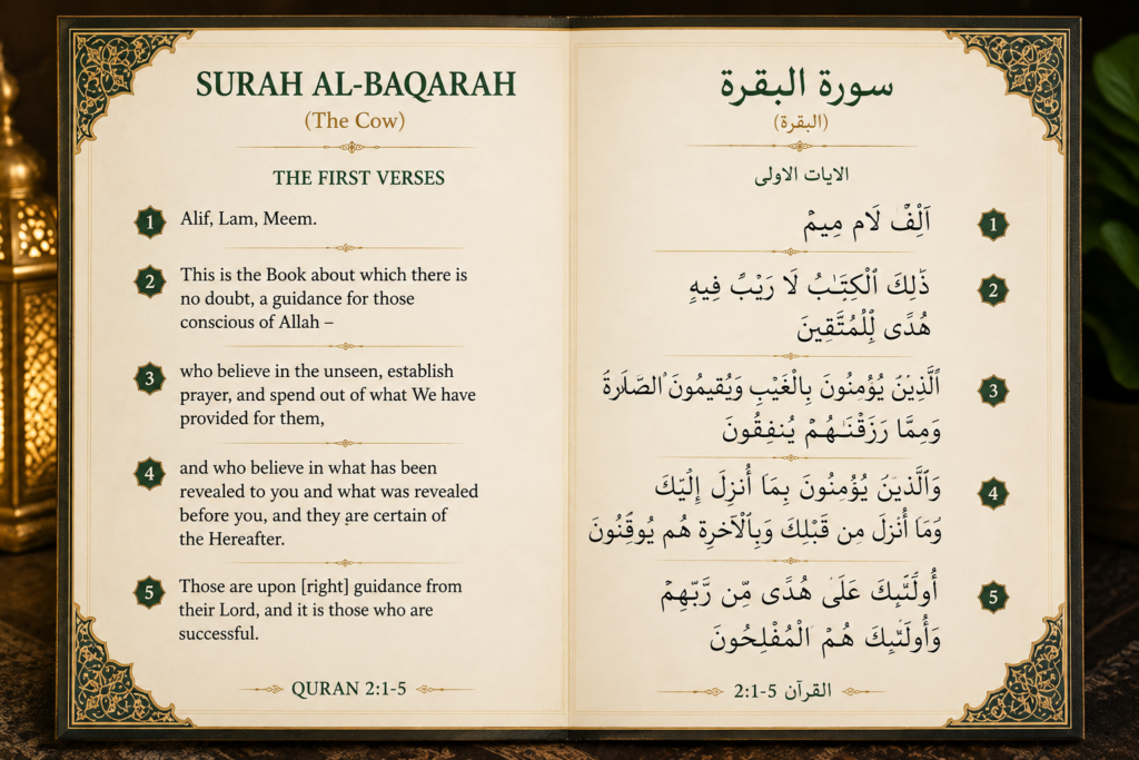 Surah Al-Baqarah explained in the Quran
